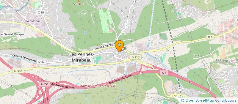 localisation de l'entreprise KETUBARA 2 à LES PENNES-MIRABEAU