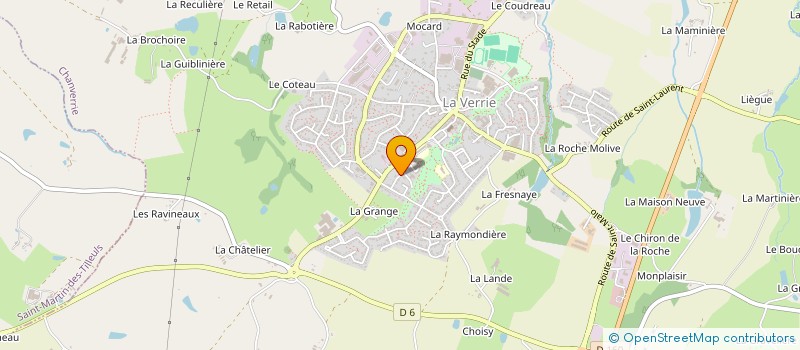 localisation de l'entreprise KEU - CHEVALIER  CHANVERRIE