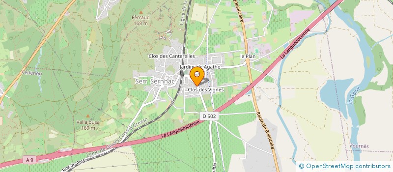 localisation de l'entreprise KEUDRU  LEDENON