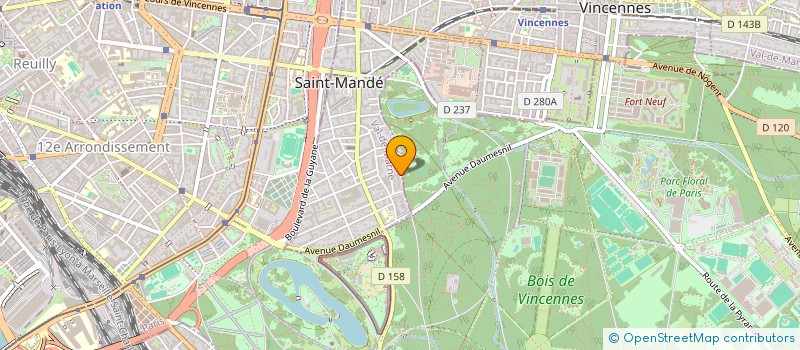 localisation de l'entreprise KEUJ IMMO à SAINT-MANDE