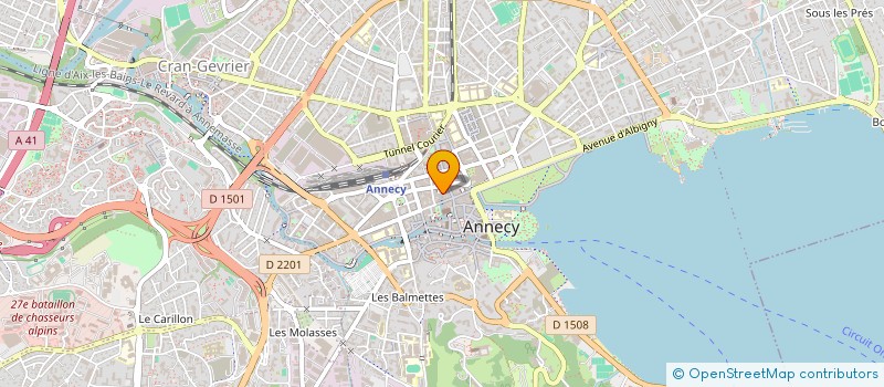 localisation de l'entreprise KEUKEU à ANNECY