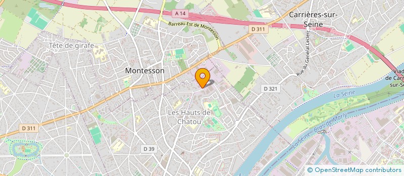 localisation de l'entreprise KEUL ECO à LA FERTE-BERNARD