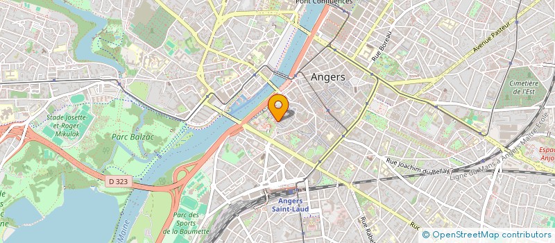 localisation de l'entreprise KEUR AIDA à ANGERS