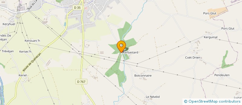 localisation de l'entreprise KEUR ARGOAT  SAINT-GILLES-VIEUX-MARCHE