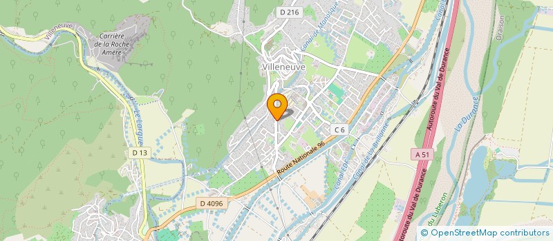 localisation de l'entreprise KEUR DIORE  VILLENEUVE