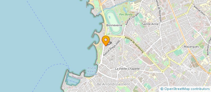 localisation de l'entreprise KEUR SAMBA à MARSEILLE 8