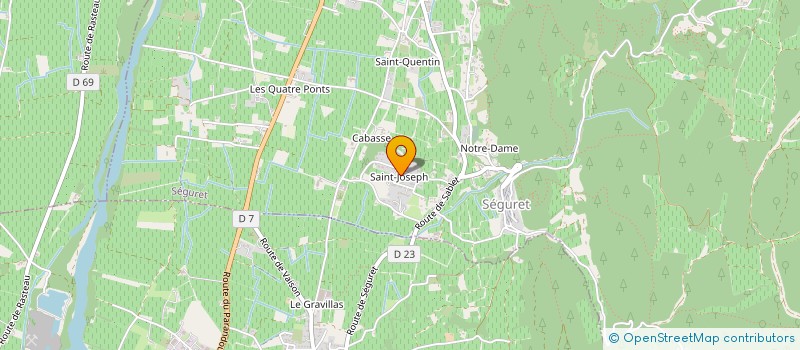 localisation de l'entreprise KEUR TATA ACCUEIL  SEGURET