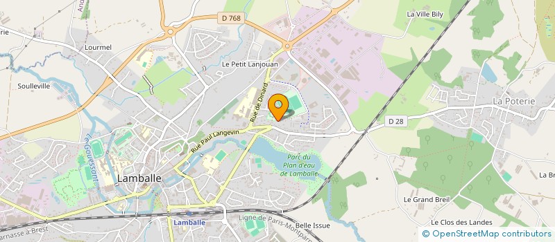 localisation de l'entreprise KEURIMMO à LAMBALLE-ARMOR