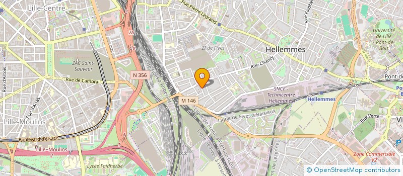localisation de l'entreprise KEURK à LILLE