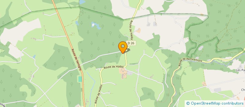 localisation de l'entreprise KEUTCHI ASSO  PLOMBIERES-LES-BAINS