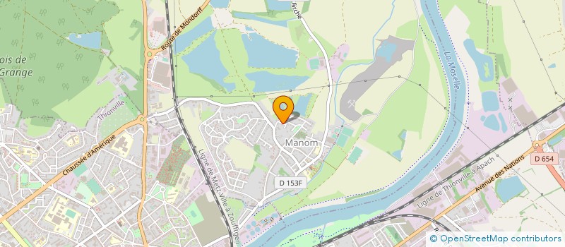 localisation de l'entreprise KEV CAR  MANOM