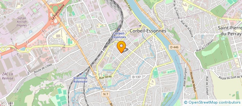 localisation de l'entreprise KEV ET CIN à CORBEIL-ESSONNES