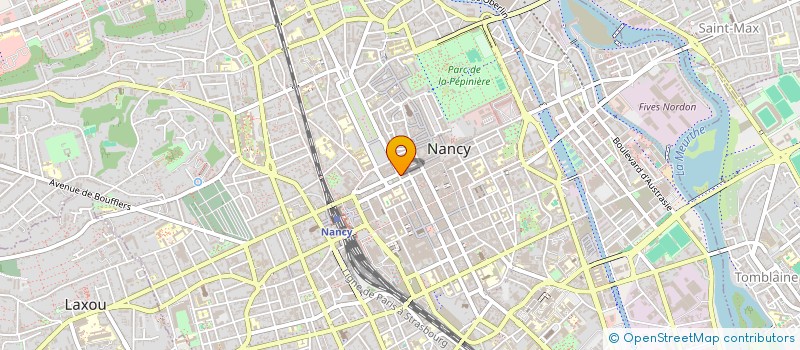 localisation de l'entreprise KEV IMMO  NANCY