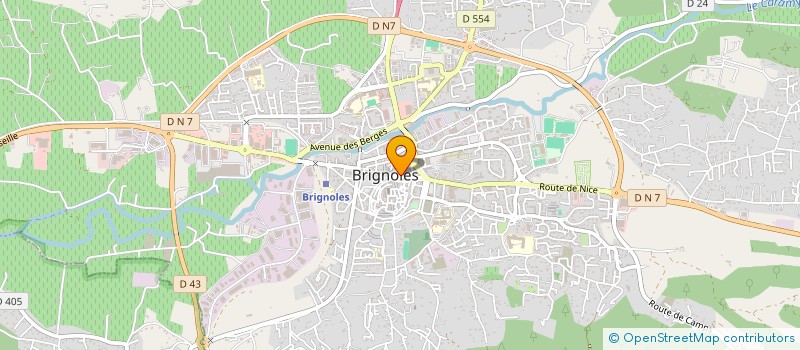 localisation de l'entreprise KEVA à BRIGNOLES