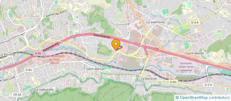 localisation de l'entreprise KEVA à MARSEILLE