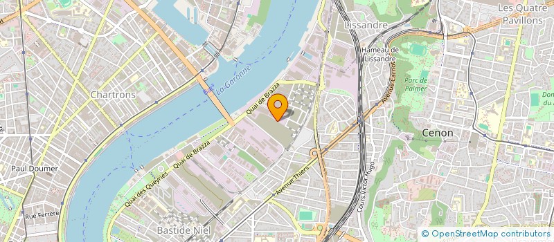 localisation de l'entreprise KEVA  BORDEAUX