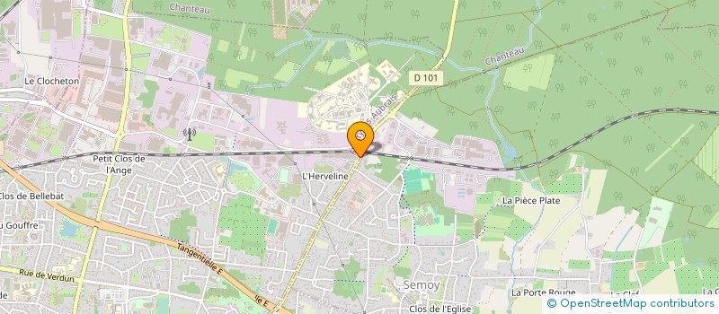 localisation de l'entreprise KEVAC ASPIRATEURS INDUSTRIELS  FLEURY-LES-AUBRAIS