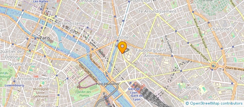 localisation de l'entreprise KEVADEL  PARIS