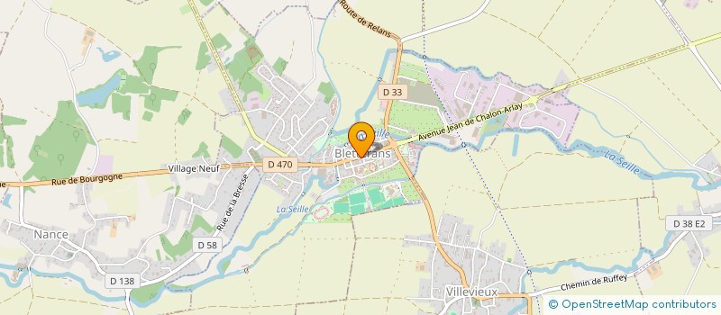 localisation de l'entreprise KEVAE INVEST 21  BLETTERANS