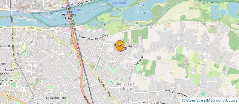 localisation de l'entreprise KEVALIS  SAINT-JEAN-LE-BLANC