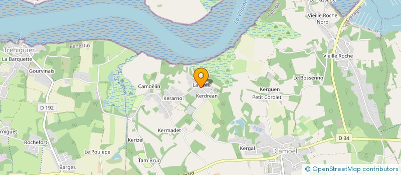 localisation de l'entreprise KEVALW  CAMOEL