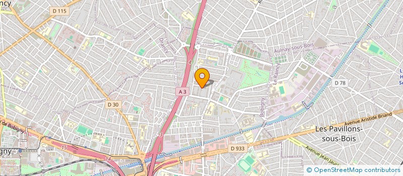 localisation de l'entreprise KEVAUDE  BONDY