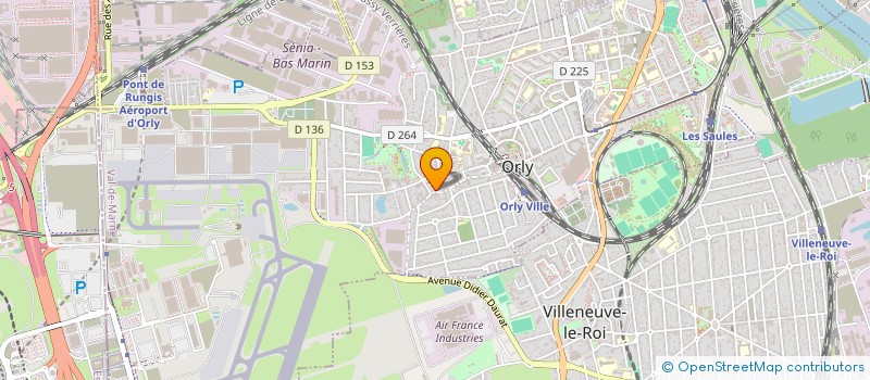localisation de l'entreprise KEVELEC à ORLY