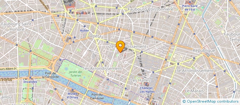 localisation de l'entreprise KEVENCHRIS à PARIS