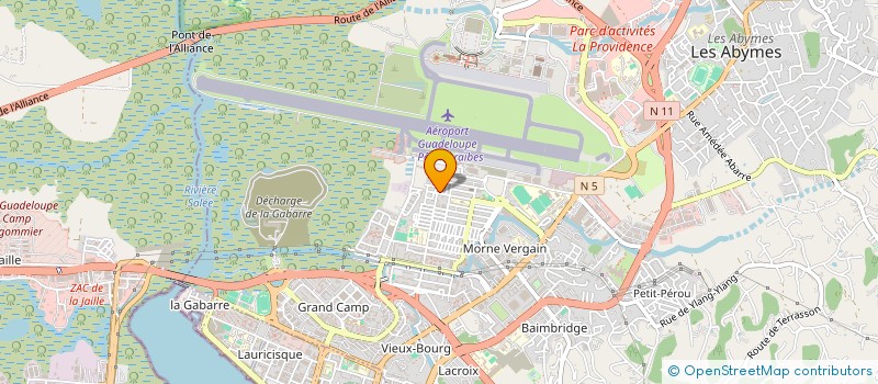 localisation de l'entreprise KEVI à LES ABYMES