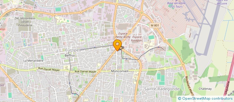 localisation de l'entreprise KEVIMATT PRO  TOURS