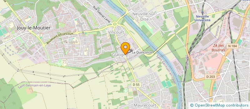 localisation de l'entreprise KEVIN  CONFLANS SAINTE HONORINE