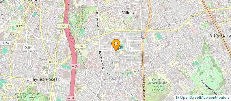 localisation de l'entreprise KEVIN  VILLEJUIF