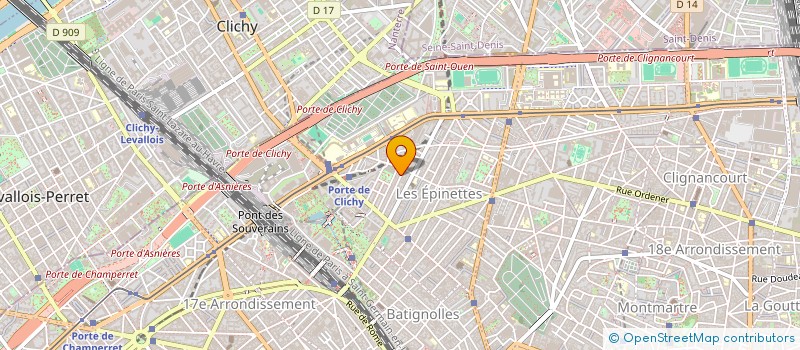 localisation de l'entreprise KEVIN BLAISE ACHELUS MONNE  PARIS