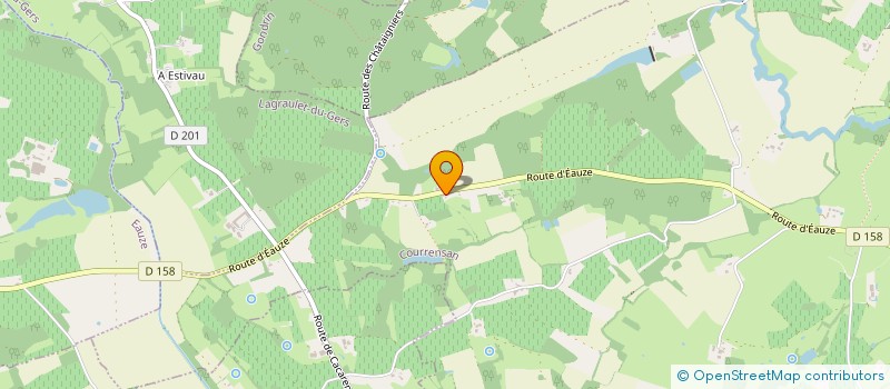 localisation de l'entreprise KEVIN FAMILY  COURRENSAN