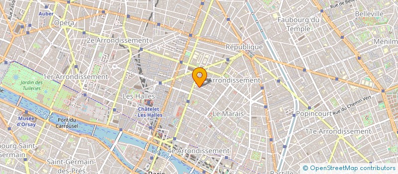 localisation de l'entreprise KEVIN FRANCE à PARIS