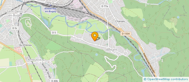 localisation de l'entreprise KEVIN FRANCK  BETTANT