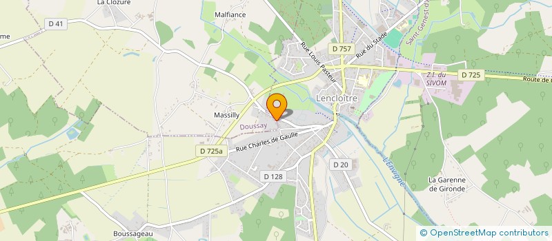 localisation de l'entreprise KEVIN IMMOBILIER 86  LENCLOITRE