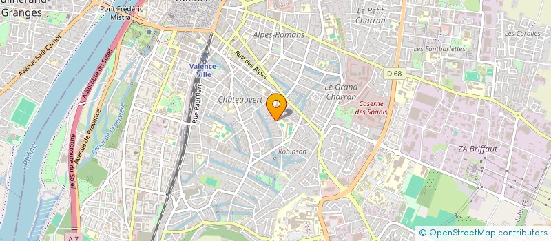 localisation de l'entreprise KEVIN-MULTISERVICES à CHABEUIL