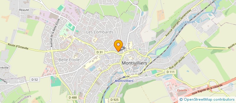 localisation de l'entreprise KEVIN RENOULT SCI  MONTIVILLIERS