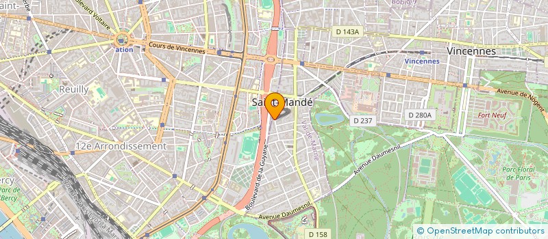 localisation de l'entreprise KEVLAR MANAGEMENT à SAINT-MANDE