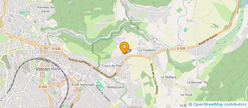 localisation de l'entreprise KEVREDAD  COUBLEVIE