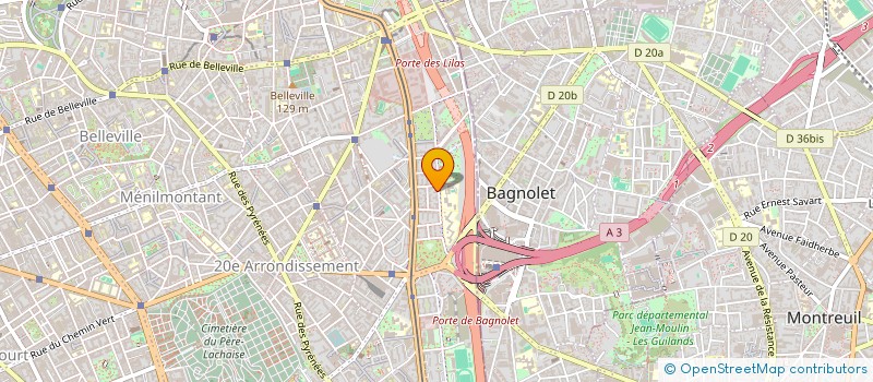 localisation de l'entreprise KEVSAM à PARIS