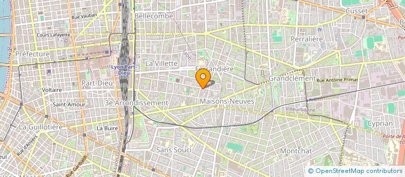 localisation de l'entreprise KEW IMMO  LYON