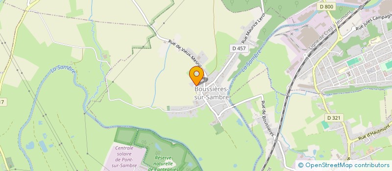 localisation de l'entreprise KEWALHOU  BOUSSIERES-SUR-SAMBRE