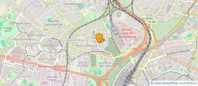 localisation de l'entreprise KEWIN à STRASBOURG