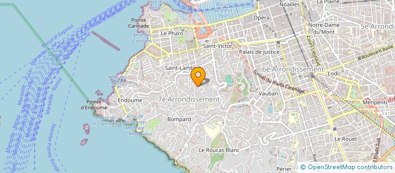 localisation de l'entreprise KEY 1 à MARSEILLE