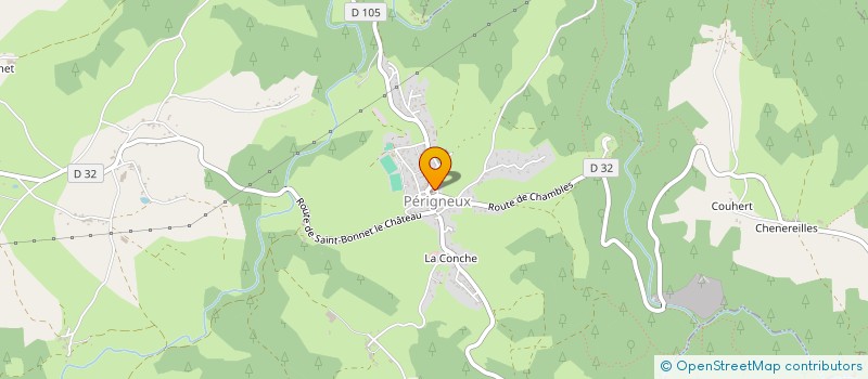 localisation de l'entreprise KEY  PERIGNEUX