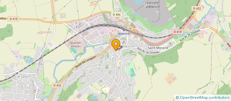 localisation de l'entreprise KEY AND VAPE  ALTKIRCH