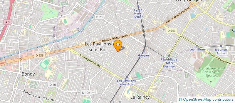 localisation de l'entreprise KEY BI CONSULTING  LES PAVILLONS-SOUS-BOIS