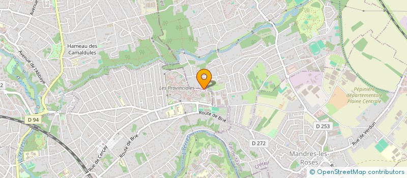 localisation de l'entreprise KEY FORMATION  VILLECRESNES